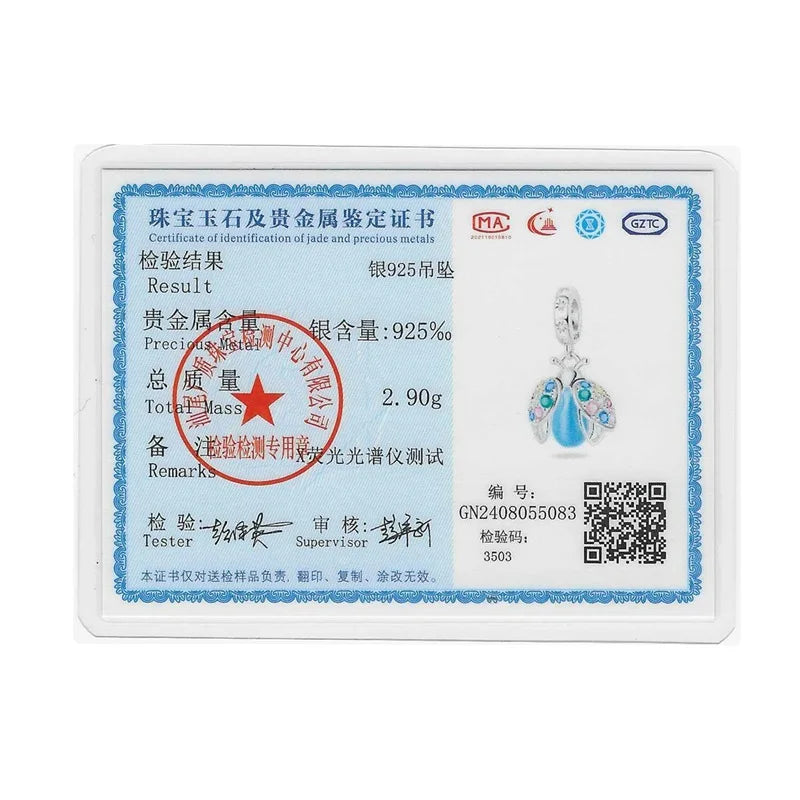 Charms Fit Pan S925 Silver Firefly Ocean Star Butterfly Glowing Changing Color Trendy Original Bracelets DIY Fine Jewelry Gifts