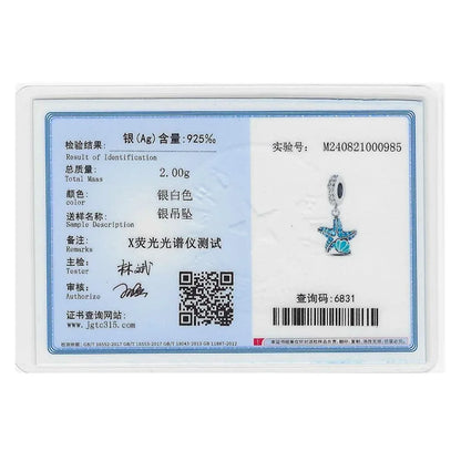 Charms Fit Pan S925 Silver Firefly Ocean Star Butterfly Glowing Changing Color Trendy Original Bracelets DIY Fine Jewelry Gifts