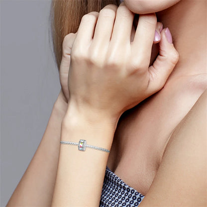 Charms Fit Pan S925 Silver Firefly Ocean Star Butterfly Glowing Changing Color Trendy Original Bracelets DIY Fine Jewelry Gifts