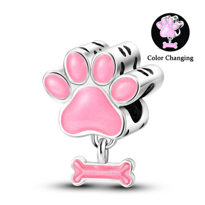 Charms Fit Pan S925 Silver Firefly Ocean Star Butterfly Glowing Changing Color Trendy Original Bracelets DIY Fine Jewelry Gifts